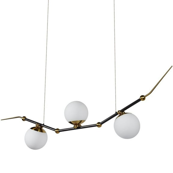 VONN Chianti 54" ETL Certified Integrated LED Aluminum Chandelier -Antique Brass