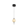 thumbnail image 1 of VONN Lecce 5" ETL Certified Integrated LED Aluminum/Glass Pendant in Black, 1 of 8