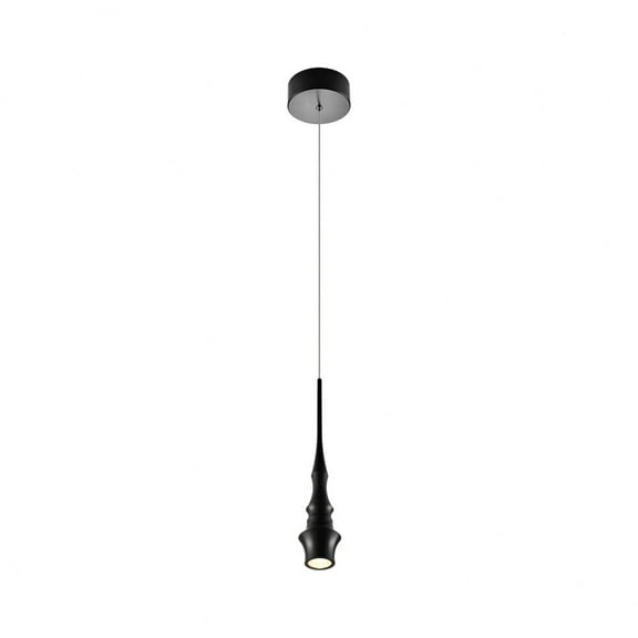VONN Polaris 5" 551 Lumen ETL Certified Integrated LED Aluminum Pendant in Black
