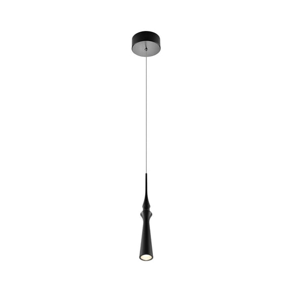 VONN Polaris 5" 555 Lumen ETL Certified Integrated LED Aluminum Pendant in Black