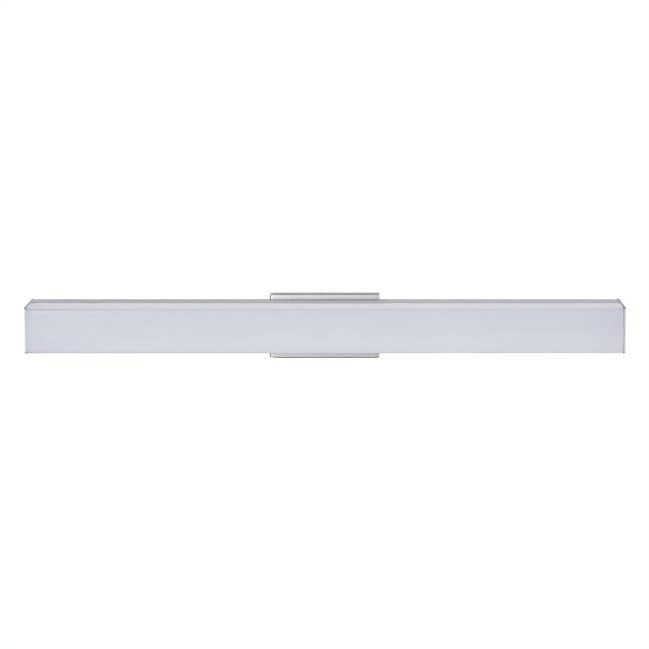 Sleek Procyon 24" Silver Dimmable LED Bathroom Vanity Light