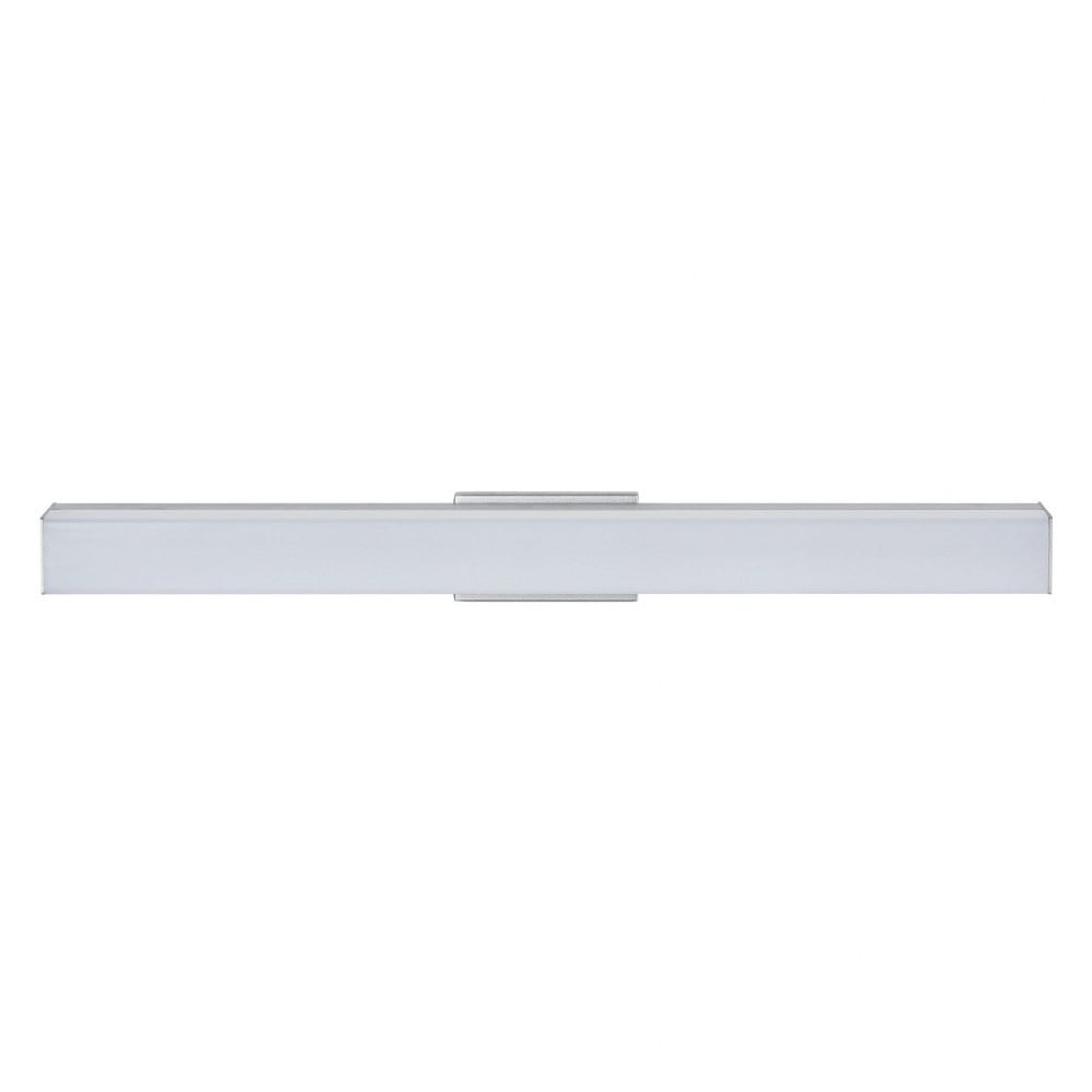 Sleek Procyon 24" Silver Dimmable LED Bathroom Vanity Light