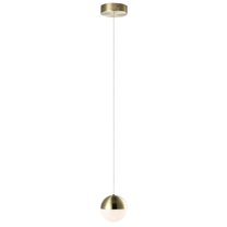 VONN Ravello 5" Integrated LED ETL Certified Aluminum Pendant in Brass