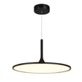 thumbnail image 1 of VONN Salm 24" Adjustable Disc ETL Certified Integrated LED Chandelier in Black, 1 of 11