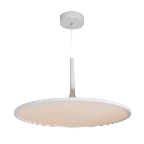 VONN Salm 24" Adjustable ETL Certified Integrated LED Chandelier in White