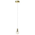 thumbnail image 1 of VONN Sienna 5" ETL Certified Integrated LED Aluminum Pendant - Brass, 1 of 12