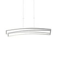 thumbnail image 1 of VONN Sirius 46" Integrated LED ETL Certified Linear Chandelier in Silver, 1 of 4