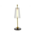 thumbnail image 1 of VONN Toscana 20" ETL Certified Integrated LED Table Lamp in Antique Brass, 1 of 2