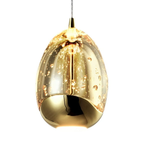 VONN Venezia 3.5" ETL Certified Integrated LED Aluminum Pendant in Gold
