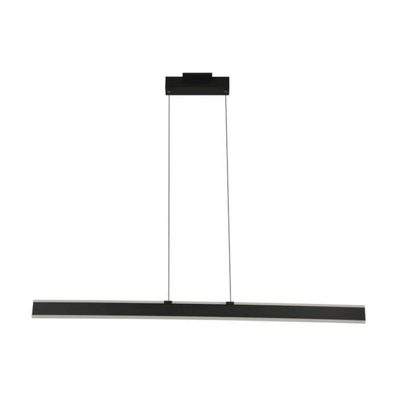 VONN Wezen 48" Height Adjustable ETL Certified Integrated LED Chandelier Black