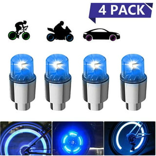 STP Tire Valve Multi-Color LED Lights For Cars, Motorcycles and
