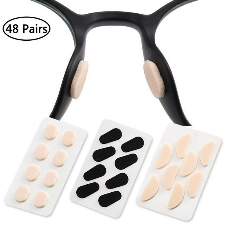 OATIPHO 80 Pairs Glasses Nose Pads Sunglasses Nose Pad Glasses Repair Nose  pad Glasses Nose Support Silicone Nose Pads for Eyeglasses Nose Cushions  for Eyeglasses Eyeglass Nose Pads eva - Yahoo Shopping