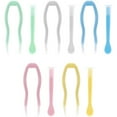 thumbnail image 1 of VONTER 5Set Portable Contact Lens Stick Tool Case Set,Contact Lens Case Kit,Contact Lens Inserter/Remover Plastic Tweezer Set with Soft Tip(Blue,Purple,Green,Pink,White), 1 of 8