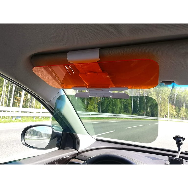 VONTER Car Sun Visor Extender 360 Rotatable Sun Visor Sun Shade Protection  from Sun Glare, Snow Blindness, UV Rays, Universal Fits Cars, SUVs and RVs