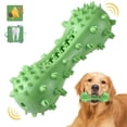 thumbnail image 1 of VONTER Indestructible Dog Toys for Aggressive Chewers Large Breed Tough Dog Chew Toys for Medium Dogs Squeaky Dog Toys Large Breed Durable Dog Toothbrush Stick Dog Teeth Cleaning Toys-Green, 1 of 8
