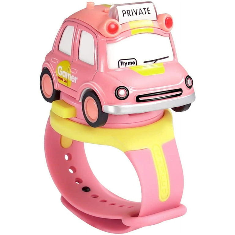 VONTER Kids Digital Watch Pull Back car Toys, with Touch Change