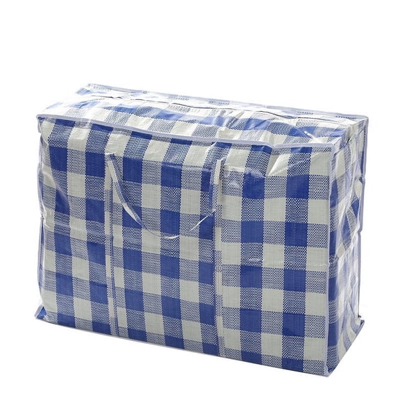 VONTER Large Strong and Durable Jumbo Bags (1Pack) -for Laundry/Shopping/Moving/Storage-Zipped and Reusable, Nylon, Different