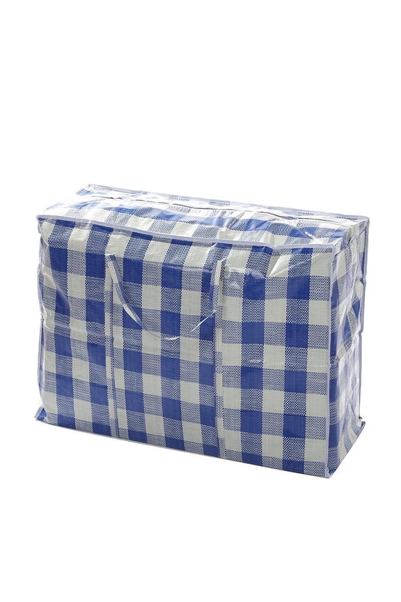 Large Strong and Durable Jumbo Bags (1Pack) -for Laundry/Shopping/Moving/Storage-Zipped and Reusable, Nylon, Different