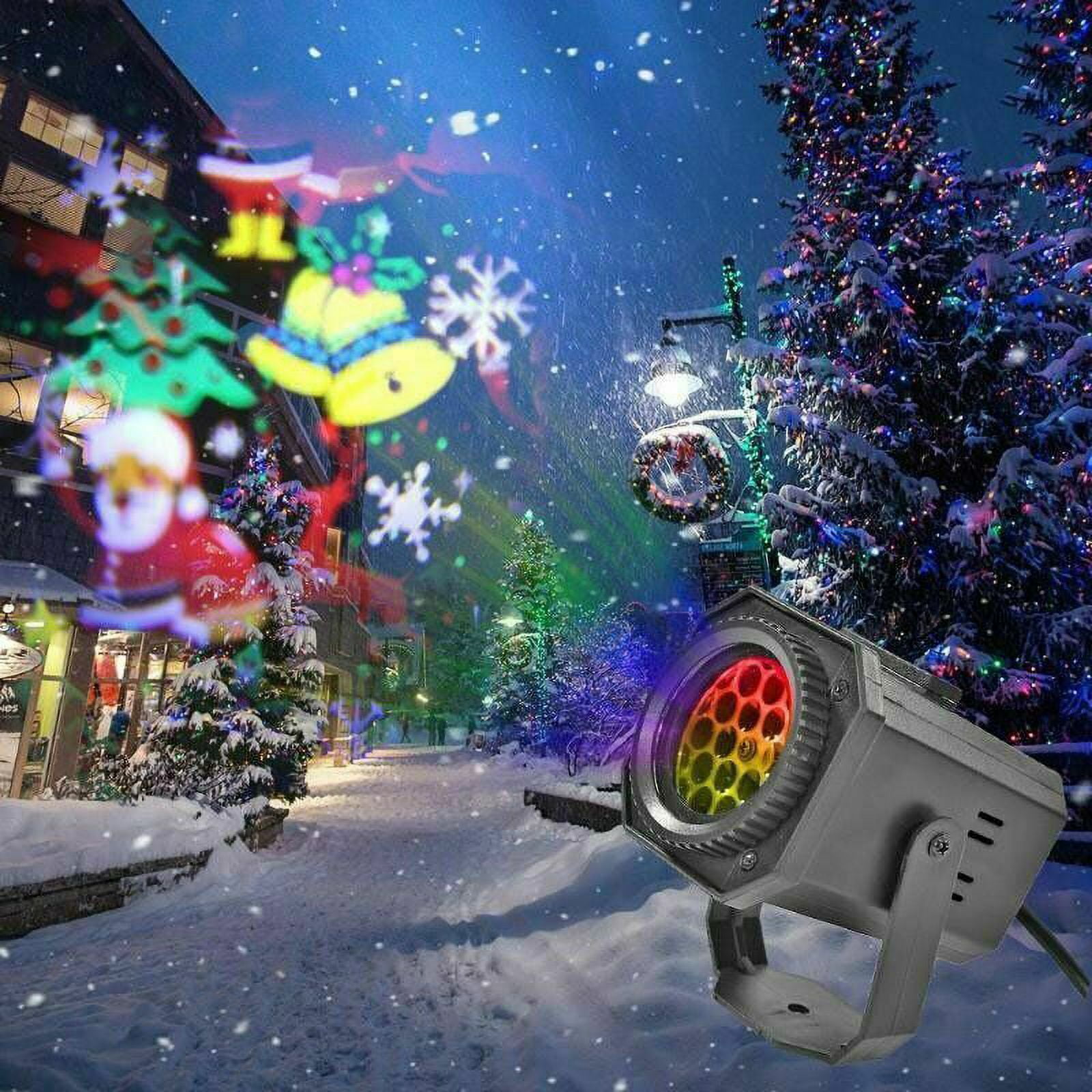 VONTER LED Laser Light Projector Outdoor Laser Light Star Laser Show for  Christmas, Holiday, Parties, Landscape, and Garden Decoration 