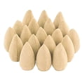 thumbnail image 1 of VONTER 50Pcs Backflow Incense Cones, Waterfall Incense Cones 8 Natural Scents Sandalwood Lavender Jasmine Rose Cherry Blossoms Green Tea Lily Agarwood Aromatherapy Incense - Jasmine, 1 of 5