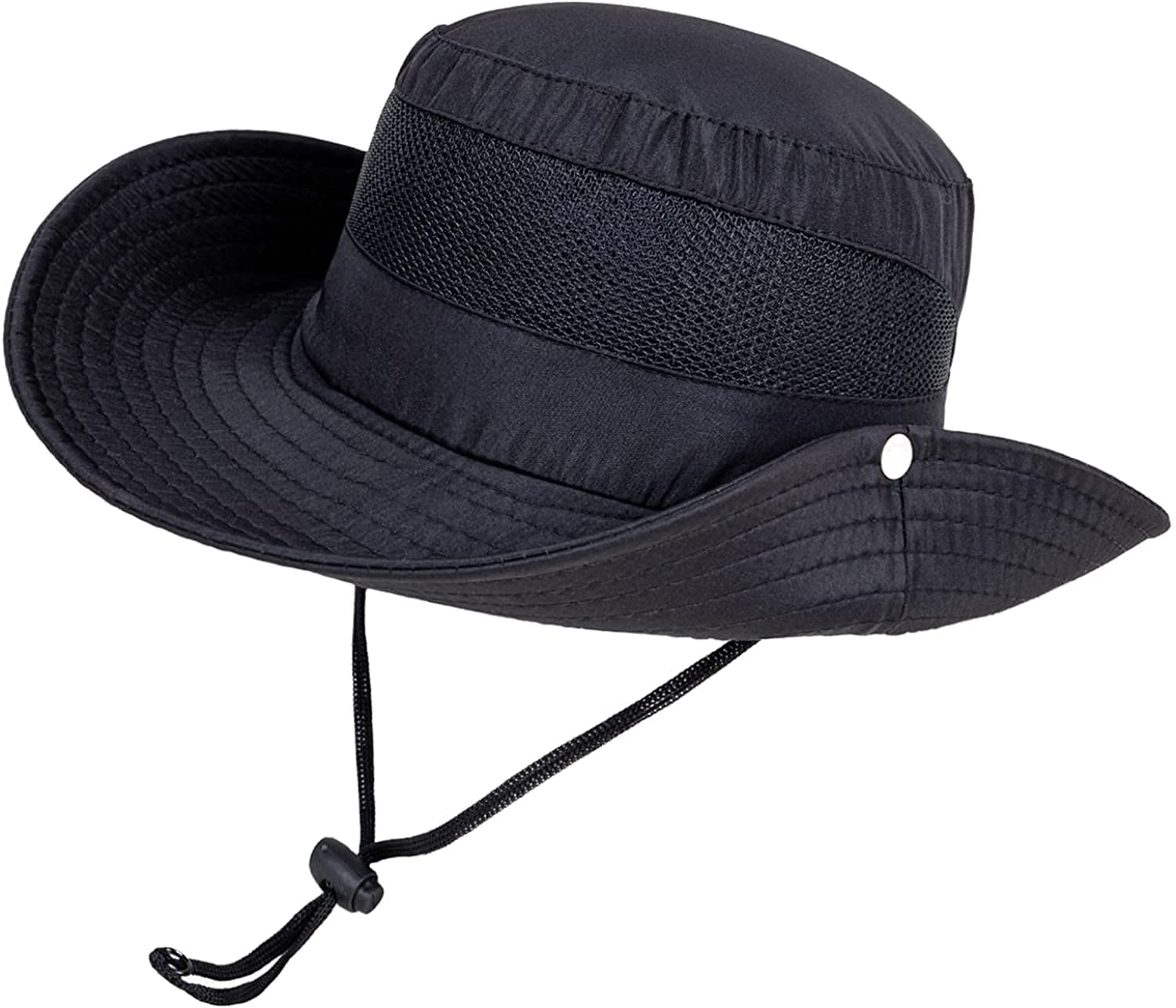 VONTER Outdoor Boonie Sun Protection Hat,Mesh Bucket Hat Wide Brim