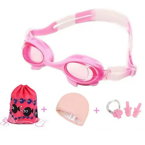 VONTER Pink Waterproof Swimming Sport Goggles