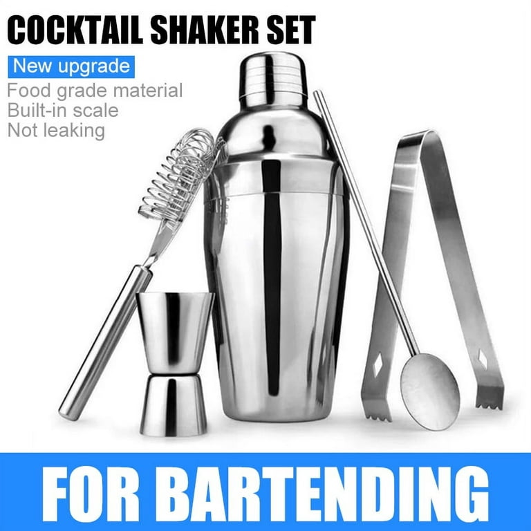 Kalrin Bartender Kit, 25-Piece Cocktail Shaker Set Stainless Steel