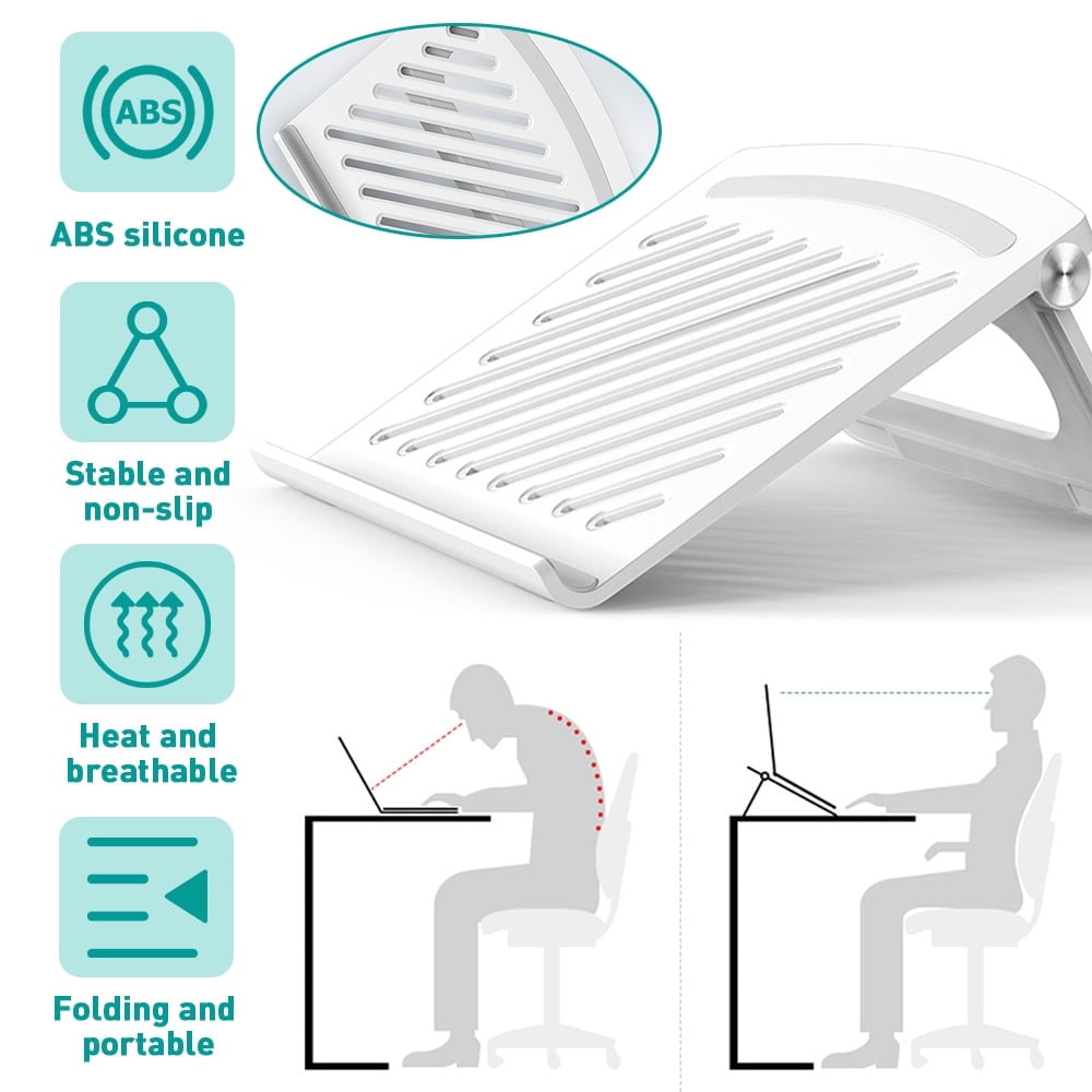 VONTER Twelve South Curve for MacBooks and Laptops | Ergonomic desktop cooling stand for home or office, white (special edition)