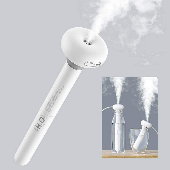 VONTER USB Portable Mini Humidifier With Built-in 800mA Battery,Supports Maximum 5 Hours Spray Without Cable,Cool Mist Humidifier Air Humidifier For Travel Office Hotel Household Without Water Bottle