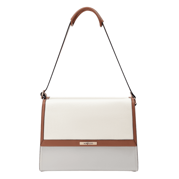 VOOCOO Cat Dog Carrier, Soft-Sided Pet Carrier Bag for Small Medium Kitten Puppies up to 16.5 Lbs, Pet Travel Carrier with PU Leather, Padded Shoulder and Adjustable Carrying Strap