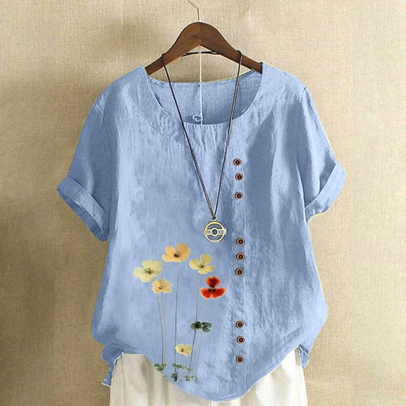 VOONCAS Portable 3-in-1 Wireless Charger for Women - Fast Foldable Travel & Bedside Charging Station for iPhone Apple Watch AirPods in Light Blue,Size S