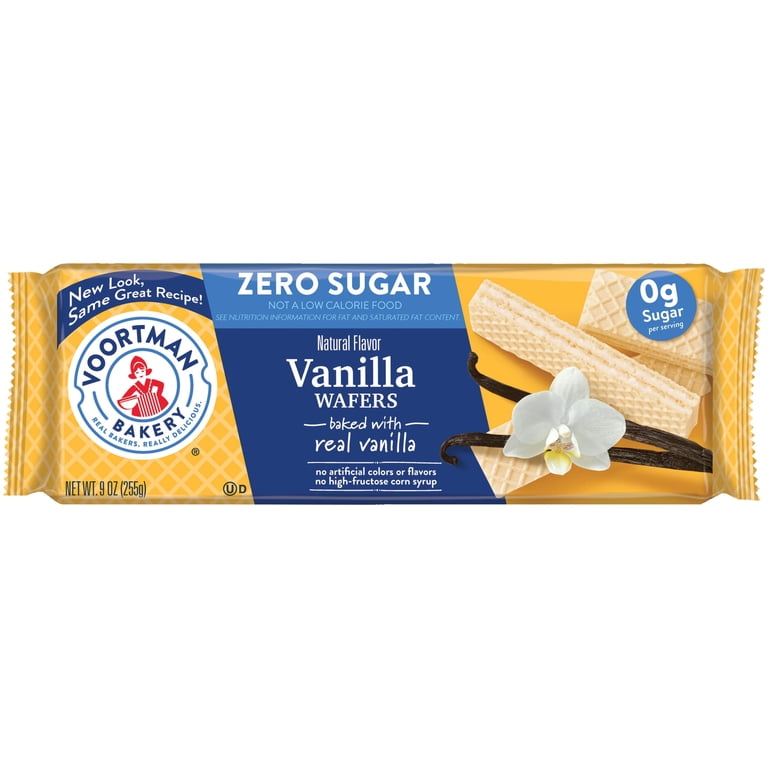 Voortman, Bakery Vanilla Wafers, 9 oz, Crispy Snack - Walmart.com