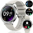 thumbnail image 1 of VOPOCO I70D1 Smart Watch for Women with Diamonds, 1.32” Full Touchscreen Smartwatch with 20 Sports Modes IP67 Waterproof Pedometer Compatible with iOS Android, 1 of 6