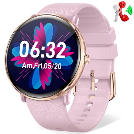 VOPOCO S61 Smart Watch for Men Women, 1.43” AMOLED Smartwatch Compatible with iOS Android(Answer/Make Calls), IP68 Waterproof Watch with 100+ Sports Modes, 1pc