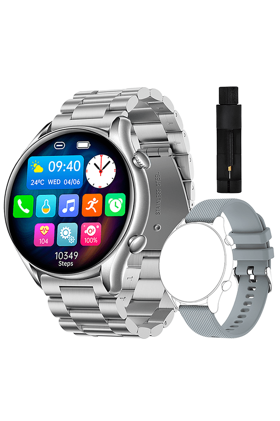 Smart Watch for Men Women Bluetooth Dial Call Fitness Tracker 1.32" HD Full Touch Screen Activity Tracker IP67 Waterproof Smartwatch for Android iOS