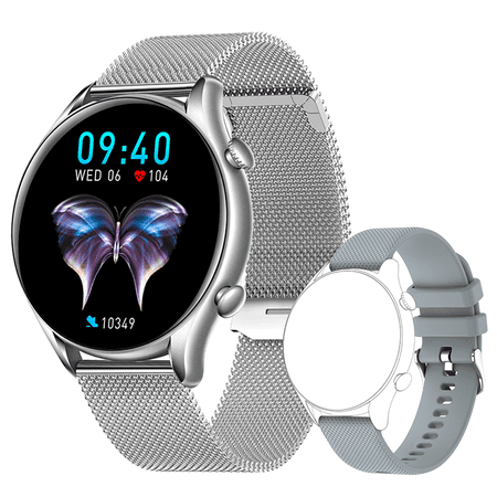VOPOCO Smart Watch for Men Women Bluetooth Dial Call Fitness Tracker 1.32" HD Full Touch Screen Activity Tracker IP67 Waterproof Smartwatch for Android iOS