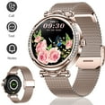 thumbnail image 1 of VOPOCO Smart Watch for Women (Answer/Make Calls) 1.27" Full-circle Touchscreen Sports Watch with 100+ Sports Modes Waterproof Smartwatch for Android IOS, 1 of 7