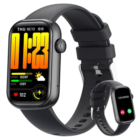 VOPOCO Smart Watch for Women with Bluetooth Calling 1.47” Full Touch Screen Smartwatch with 100+ Sports Modes Women Fitness Watch IP68 Waterproof for iOS Android