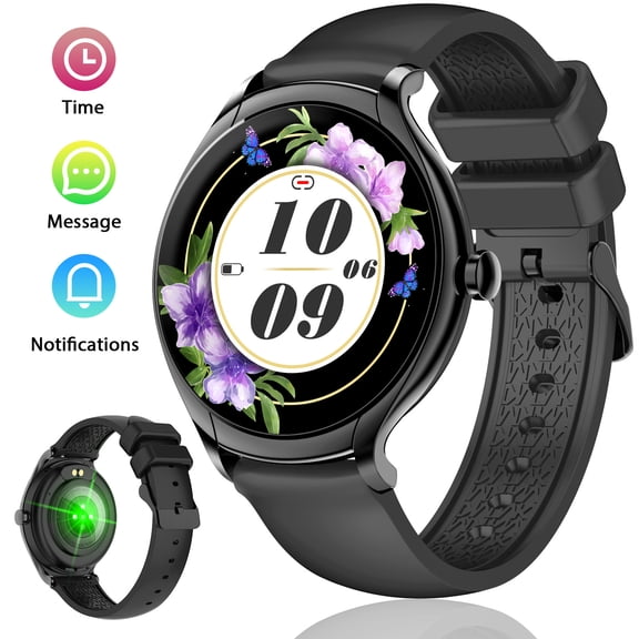 VOPOCO Smart Watch for Women Bluetooth Make/Answer Call Waterproof Sports Smartwatch Compatible with iPhone Android Phone 1.39" HD Color Screen Sports Watch