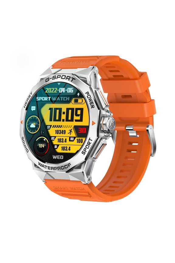 Smart Watch for Men Answer/Make Cal,l 1.43" AMOLED Always On Display Rugged Smartwatch, Waterproof Outdoor Watch, for iOS Android