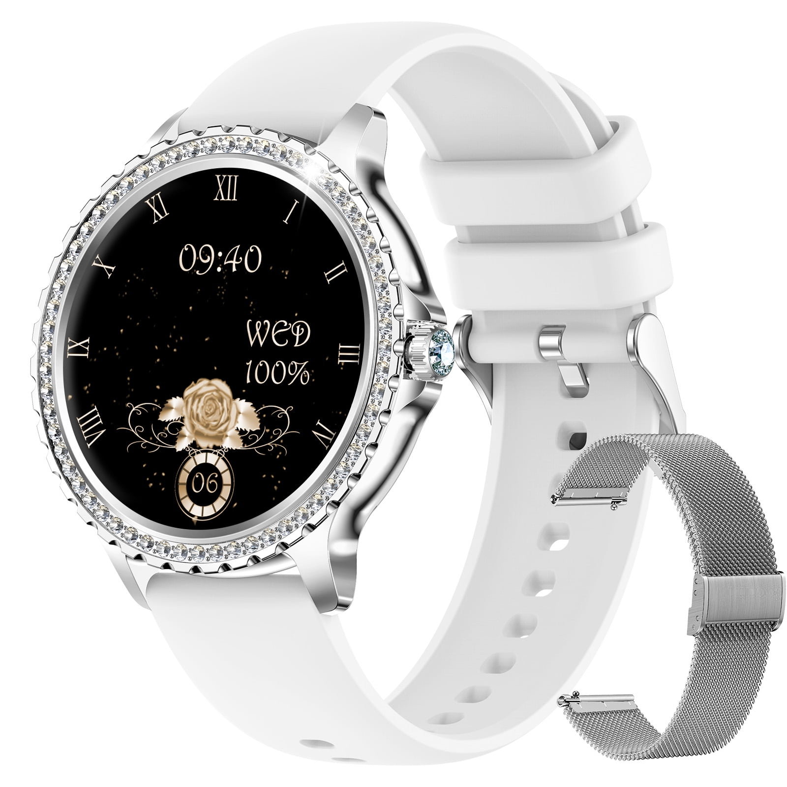 VOPOCO Smart Watch for Women 1.32" HD Sports Watch with Text and Call for iPhone Samsung Android Phone