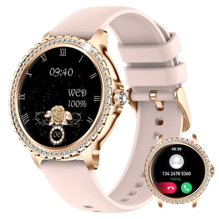 VOPOCO Smart Watch for Women 1.32" HD Sports Watch with Text and Call for iPhone Samsung Android Phone