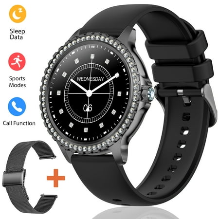 VOPOCO Smart Watch for Women 1.32" Screen 230mAh IP67 Waterproof Sports Smartwatch with 20+ Sports Modes for Android and iOS Phone