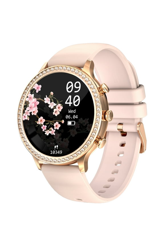 Smart Watch for Women(Answer/Make Call), 1.32'' Full Touchscreen 20 Sports Modes Fitness Watch, IP67 Waterproof for iPhone Android