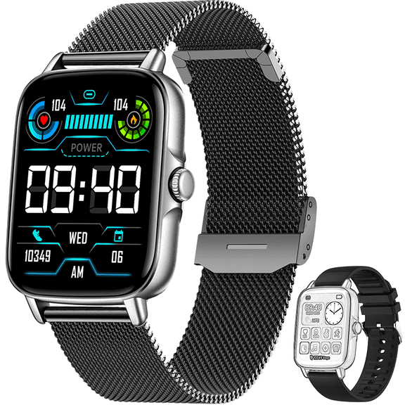 VOPOCO Smart Watch for Women Men Bluetooth Calling 1.7'' Large HD Waterproof Sports Watch Activity Smartwatch for iOS Android