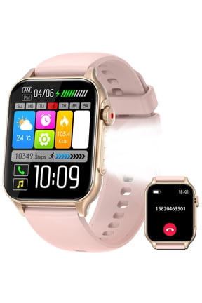 Smart Watches, Bluetooth Call 1.96" IPS Screen Smartwatch, IP67 Waterproof Long Life Battery Smart Watch