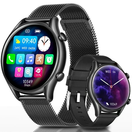 VOPOCO Smart Watches for Men Women, 1.32'' HD Touch Screen Activity Tracker, IP67 water Resistance Smartwatch, Sleep Monitor for iOS Android