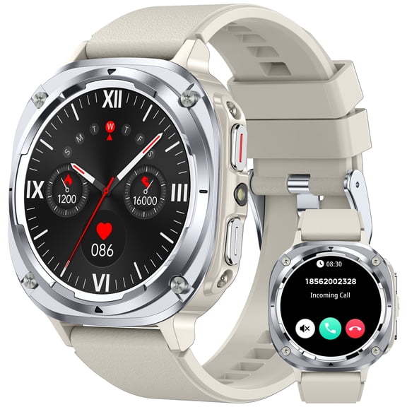 VOPOCO Smart Watches for Men with Bluetooth Calling Smart Watch for iOS Android Waterproof Watch with 100+ Sport Modes