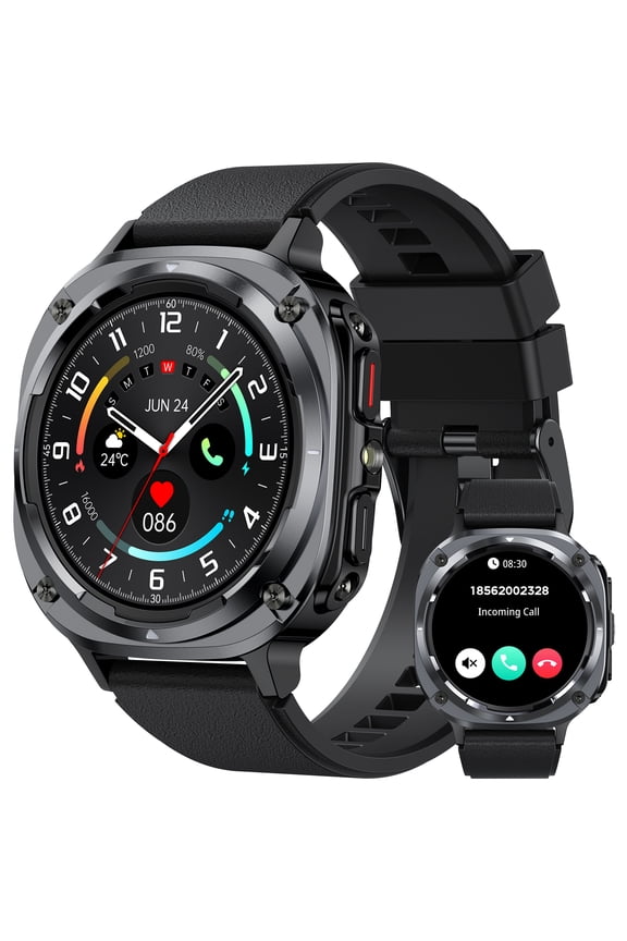 Smart Watches for Men with Bluetooth Calling Smart Watch for iOS Android Waterproof Watch with 100+ Sport Modes