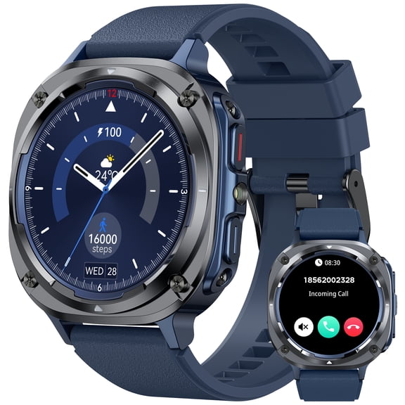 VOPOCO Smart Watches for Men with Bluetooth Calling Smart Watch for iOS Android Waterproof Watch with 100+ Sport Modes